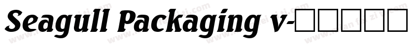 Seagull Packaging v字体转换